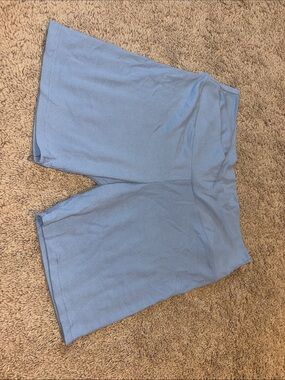 Kids Light Blue Athletic Shorts